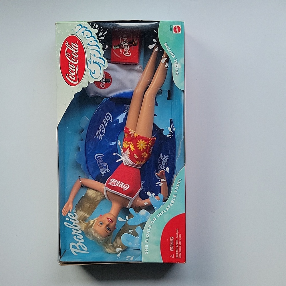 Coca Cola Barbie Splash NIB
